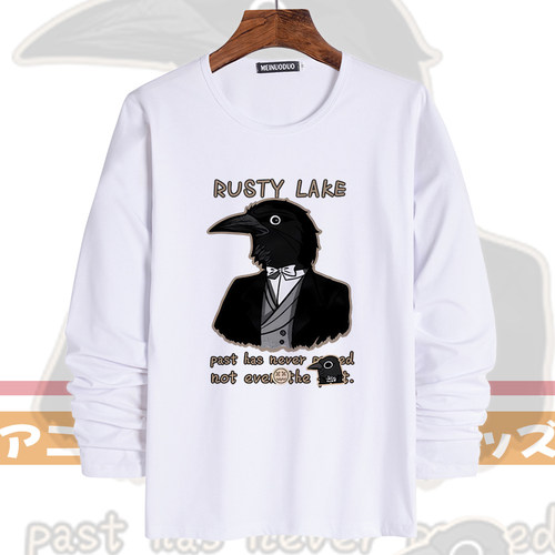 Rusty lake游戏锈湖乌鸦先生衣服男二次元动漫周边短长袖t恤痛衣