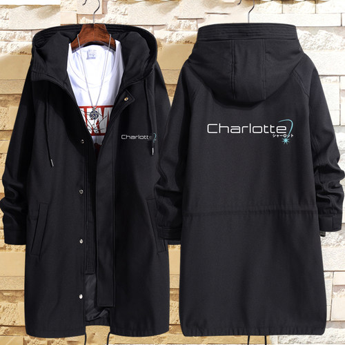 key社Charlotte友利奈绪衣服动漫周边二次元外套男中长款风衣痛衣