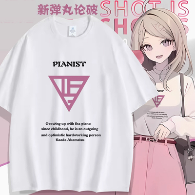 新弹丸论破V3王马小吉赤松枫衣服日系动漫周边二次元短袖T恤cos服