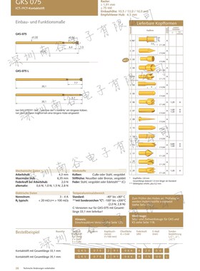 100mil台湾ingun 英钢测试探针 GKS075214100A2000 1.0mm镀金四爪
