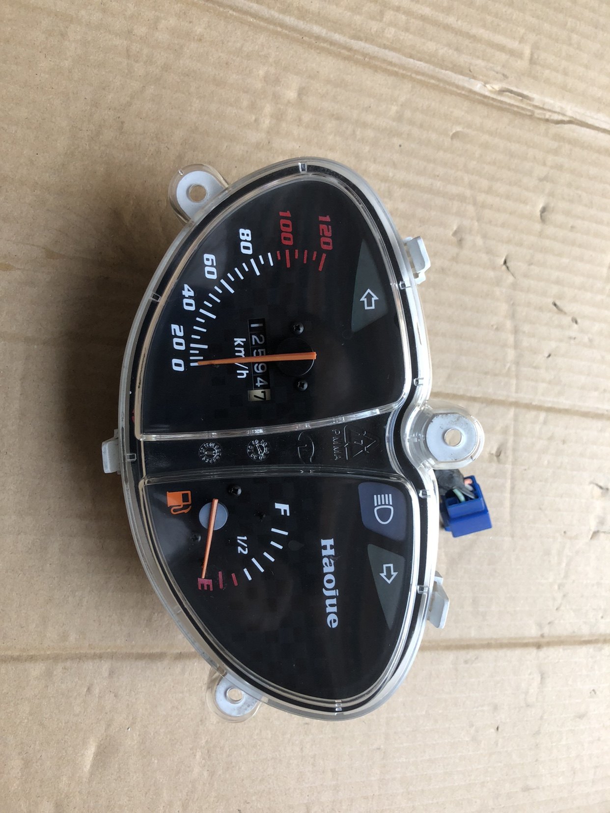 铃木银巨星125原装里程表油表