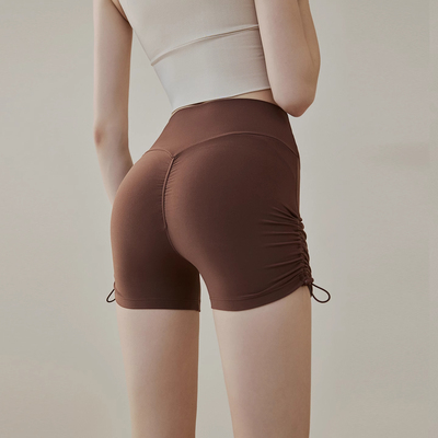 lulu同款瑜伽短裤6寸跑步三分裤