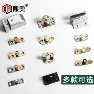 移门轨道吊轨止摆器吊轨门阻推拉门定位器门挡开槽止摆器木门玻璃
