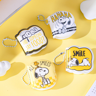 joytop悦木snoopy史努比解压口袋本迷你豆豆本解压捏捏乐本子挂件