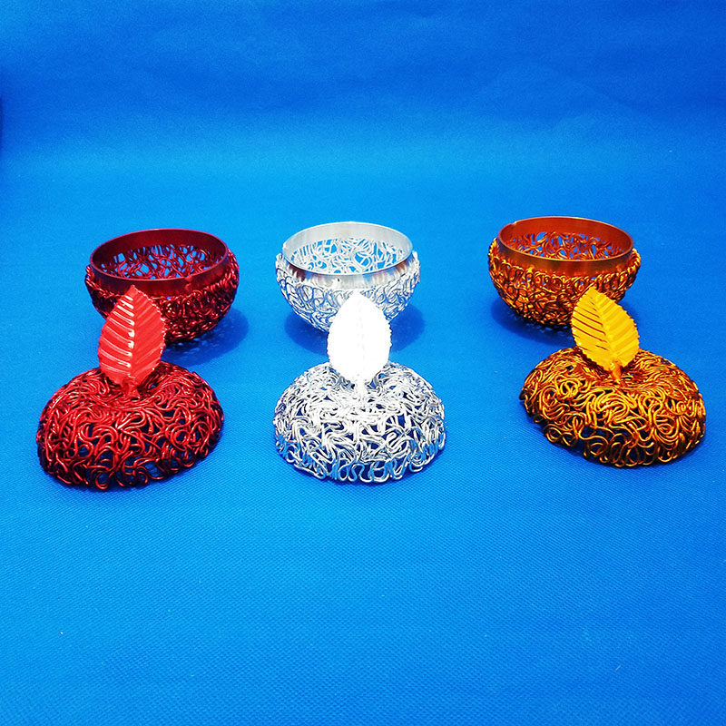 (小苹果)铝线diy摆件创意家居工艺品店礼品旅游纪念品