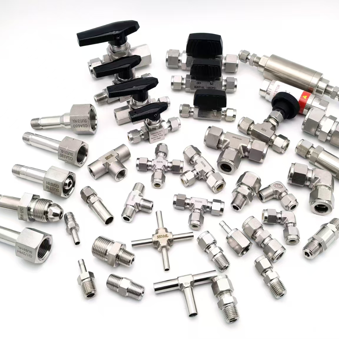 高压防腐钢瓶接头氨气CGA660