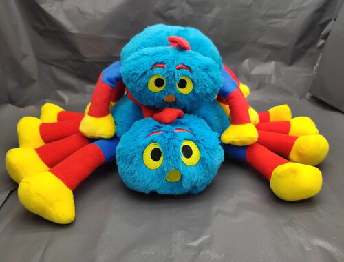 跨境热品 Woolly and Tig武迪蒂格毛绒蜘蛛玩具公仔礼物现货 实物