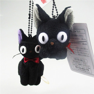 日本原单宫崎骏魔女宅急便 黑猫 琪琪卡通动漫小挂件公仔玩具玩偶