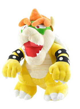 超级马里奥库巴火龙 马里奥库巴小子毛绒公仔 superMario卡通玩具