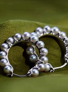 一物一证，通体纯银3-4mm正圆强光基本无瑕天然高品质淡水珍珠