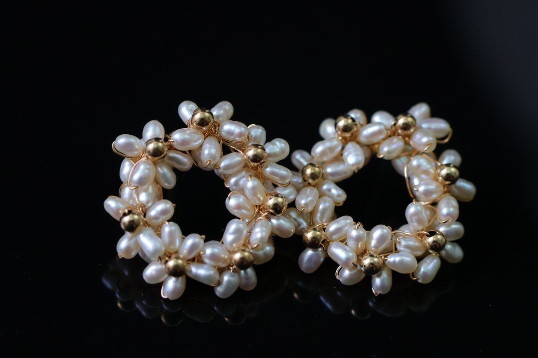 美产14k包金，天然淡水珍珠耳钉,珠宝/钻石/翡翠,耳饰,淘宝优惠券,粉丝福利购,淘宝优惠卷