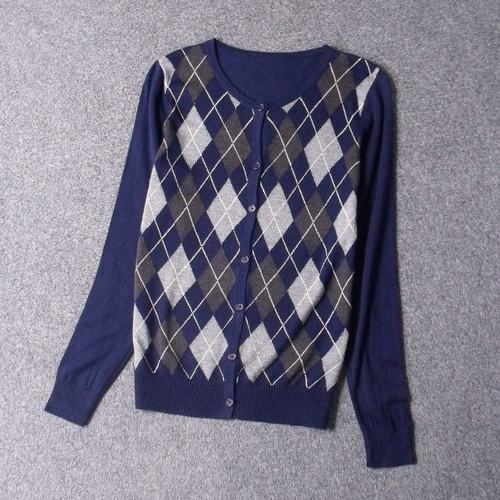 好做工棉质针织衫外贸剪标对格