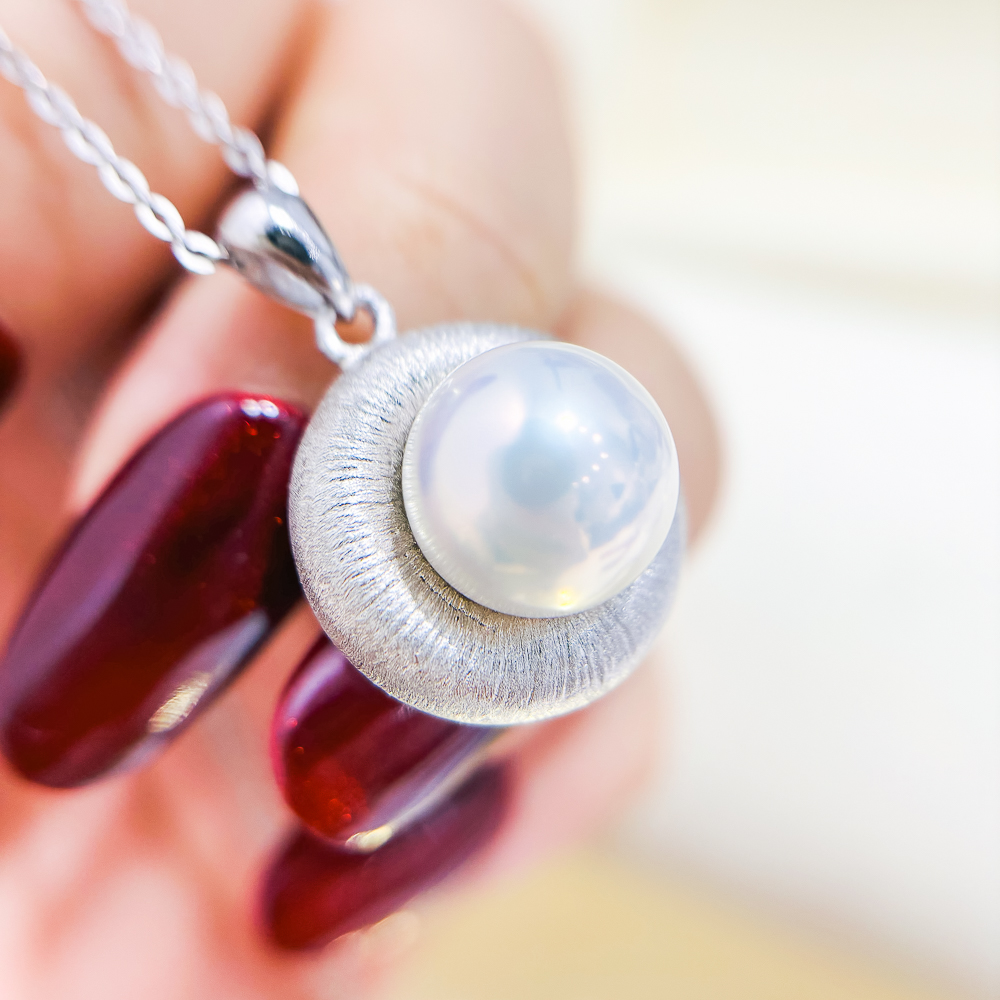 阿飞珍珠配件纯银吊坠工厂直销