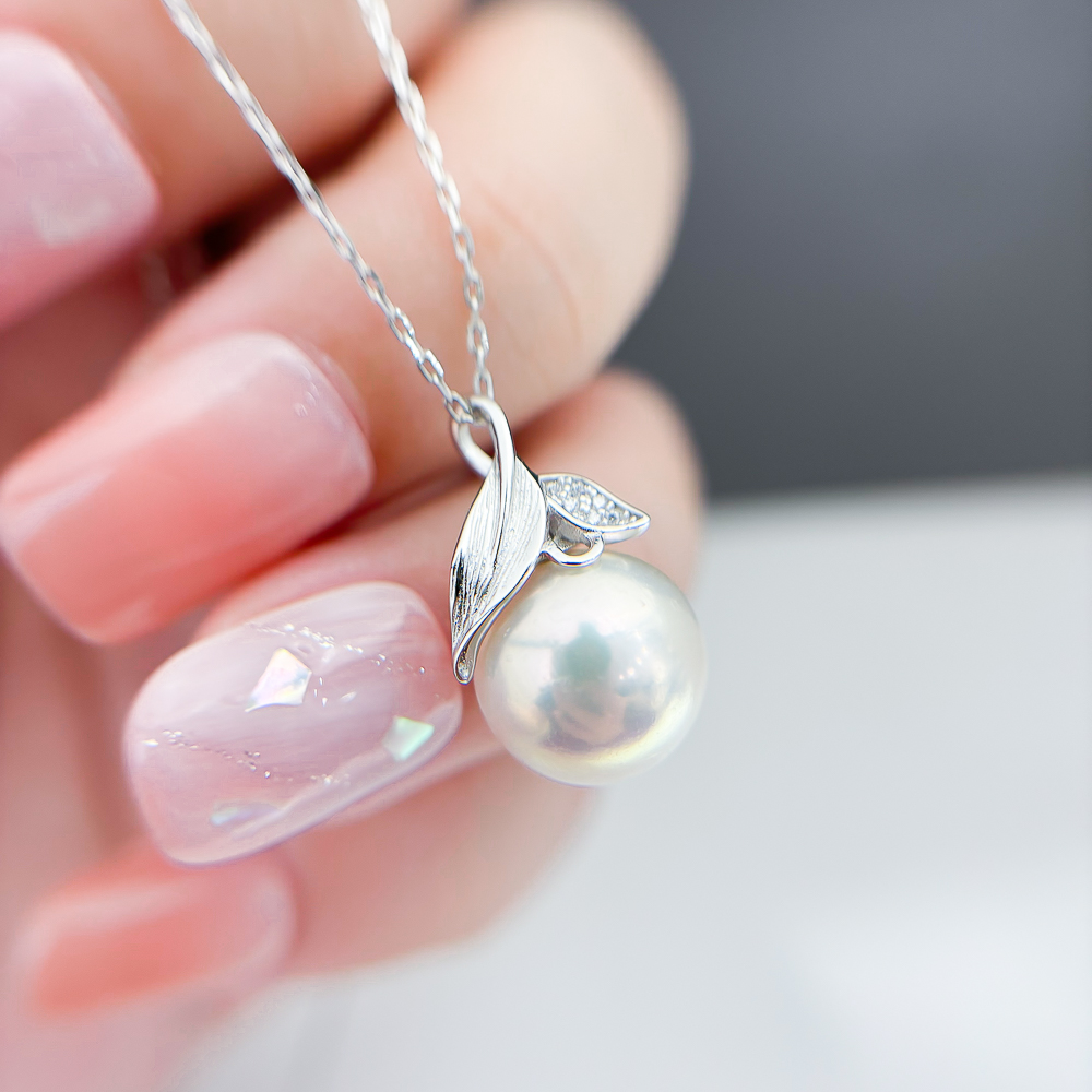 阿飞珍珠配件纯银吊坠工厂直销