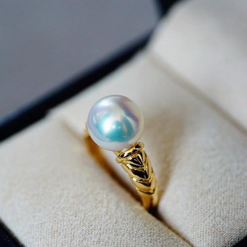 阿飞珍珠配件纯银戒指工厂直销