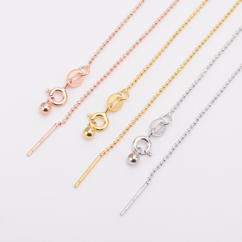 diy带针珠珠链项45厘米款链项链