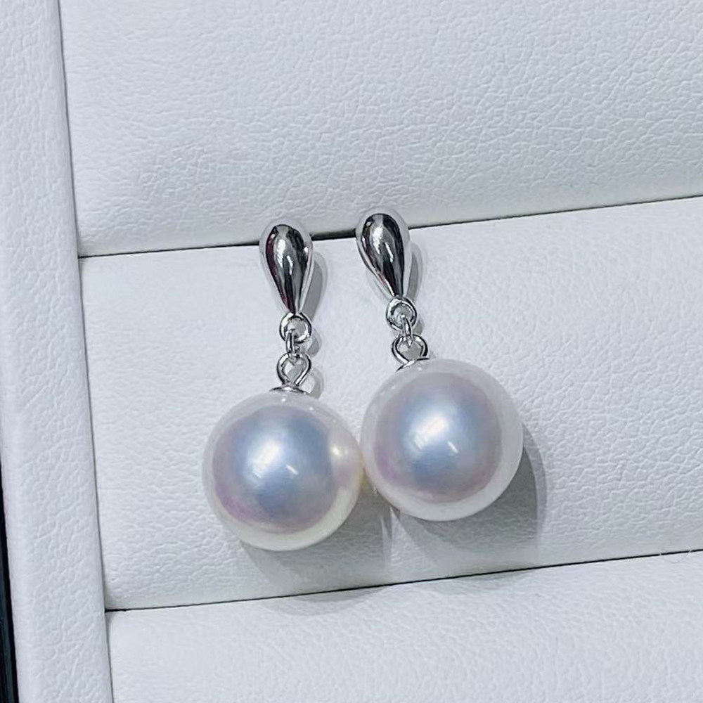 DIY珍珠配件 S925 纯银耳钉空托 轻奢银饰金色银色耳环配8-11mm圆,饰品/流行首饰/时尚饰品新,其他DIY饰品配件,淘宝优惠券,粉丝福利购,淘宝优惠卷