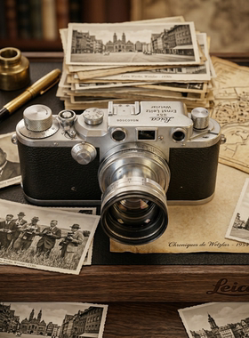 1946年德国产莱卡徕卡Leica IIIc 古董旁轴老相机+Summitar 50/f2