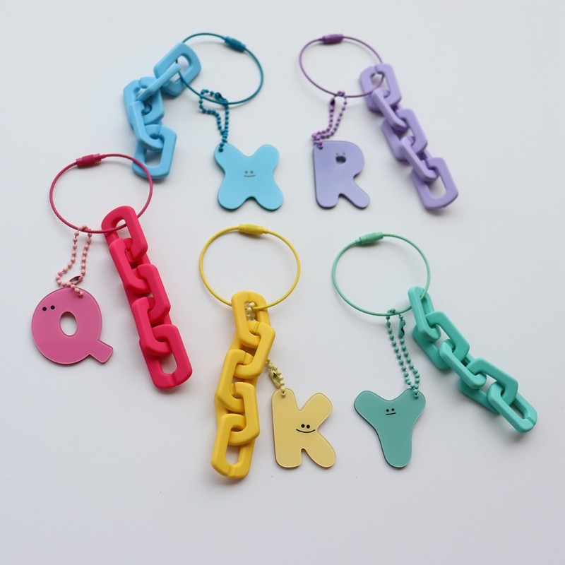 小众设计搞怪字母钥匙扣ins风可爱少女心汽车钥匙扣包包挂饰情侣,节庆用品/礼品,钥匙扣,淘宝优惠券,粉丝福利购,淘宝优惠卷