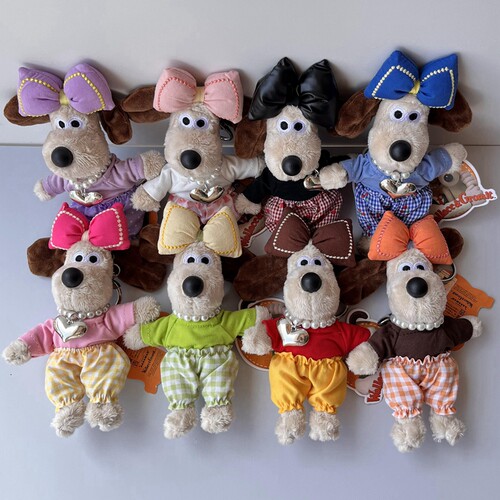 掌门狗挂件挂件蝴蝶结爱心项链