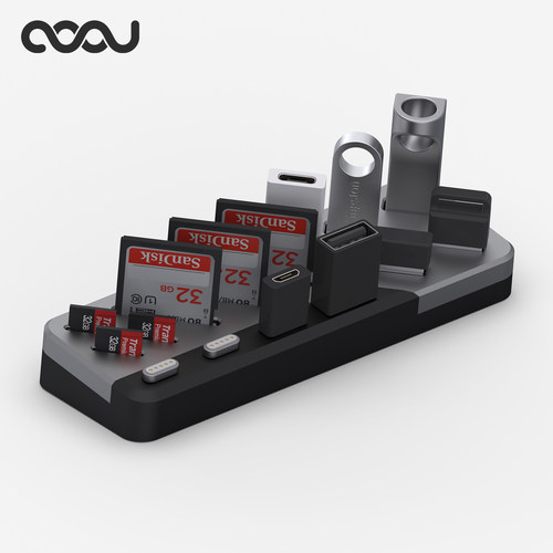 COOJUSB收纳摆件内存卡铝合金