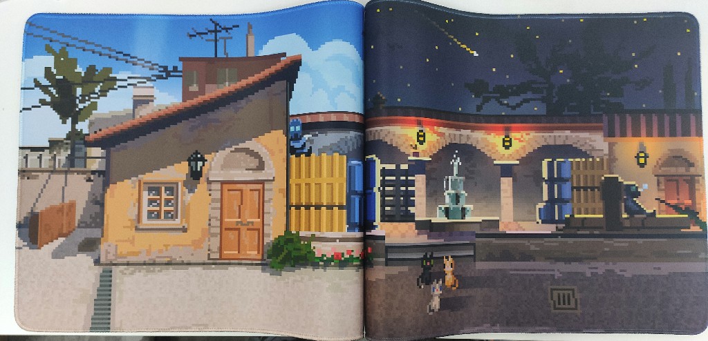 防水布像素鼠标垫csgo