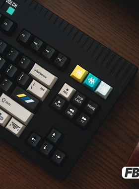 【ZD】FBB 原创键帽464热升华1.5厚PBT丝滑手感客制化机械键盘