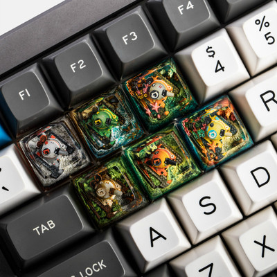 客制化限量手工树脂机械键盘