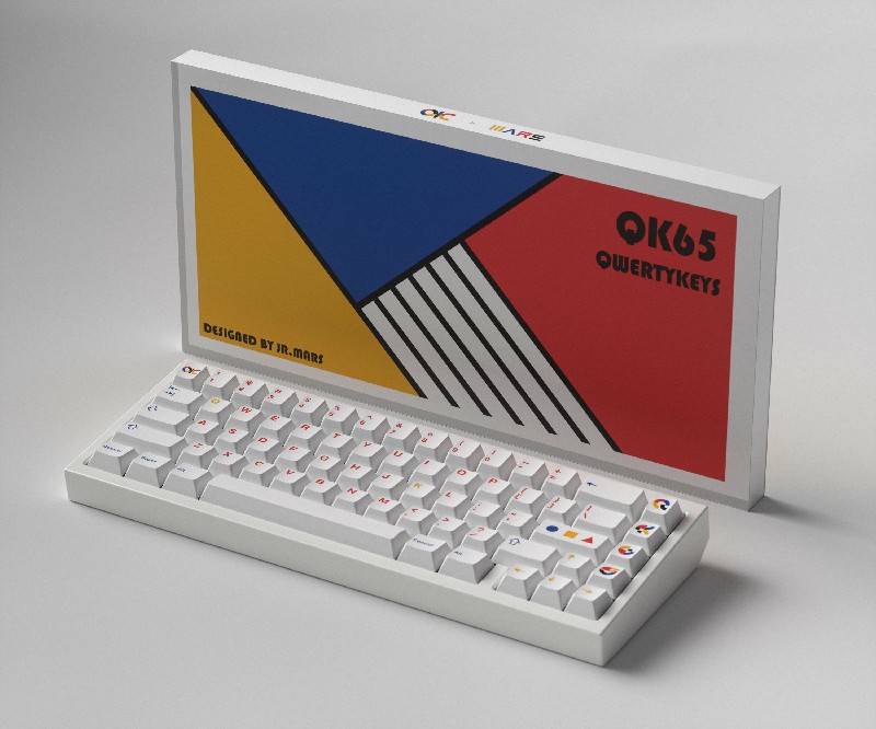 【ZD】客制化機械鍵盤 Milkyway米可維MW-QwertyKeys 65 QK65鍵帽