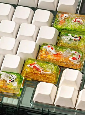 【ZD】Jellykey Zen Pond Midori 伊甸之涌 客制化个性树脂键帽