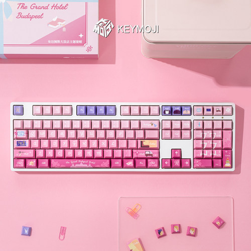 KEYMOJI布达佩斯大饭店原创键帽