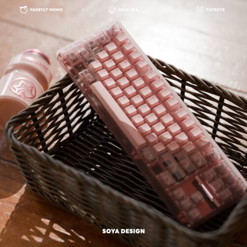 Soya乳酸菌土酱粉色键帽