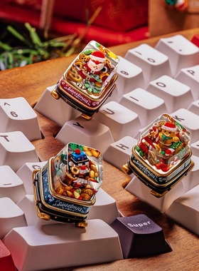 【ZD】ArtiSanta Factory 圣诞艺术限定特别款 进口个性树脂键帽