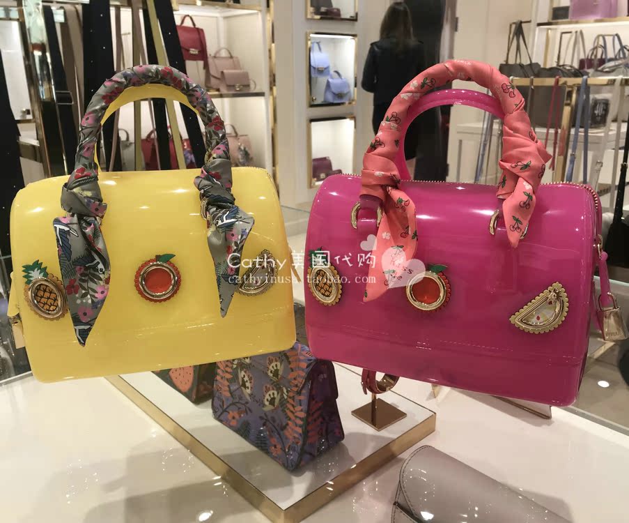 CATHYÃÀ¹ú´ú¹º FURLA/ܽÀпîÌǹûÉ«¹û¶³°üÅ®²¨Ê¿¶ÙˮͰ°üÊÖÌá°ü