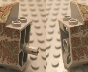 LEGO  40374pb05 乐高零件老款恐龙配件二手九新塑料拼装积木玩具