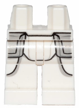 LEGO970c00pb958乐高星战人仔配件雪地兵腿75313塑料拼塔积木玩具