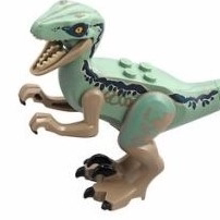 LEGO乐高raptor09恐龙迅猛龙75930侏罗纪公园小蓝塑料积木原封新