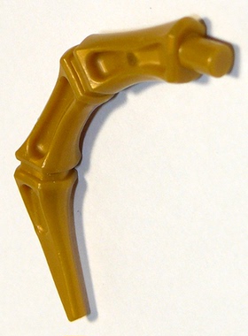 LEGO乐高 15064昆虫腿肋骨蝎尾骨金色全新塑料玩具正品现货拼装玩