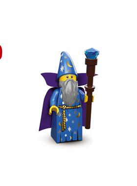 LEGO乐高71007仔抽抽乐第12季蓝法师原封塑料拼装积木儿童益智新