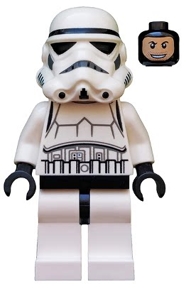 lego乐高 sw366星球大战突击兵暴风兵12版有表情塑料拼装积木玩具