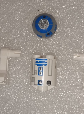 LEGO乐高sw0255星战人仔R2D2机器人克隆人战争版塑料拼装积木未组