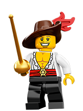 LEGO乐高 71007仔抽抽乐第12季剑士原封塑料拼装积木儿童益智全新