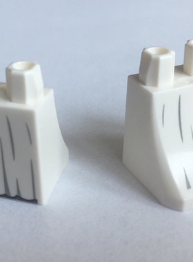 LEGO乐高 36036pb14零件人仔身体裙子白色塑料拼装积木玩具儿童新