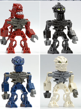 LEGO乐高bio010生化战士小人仔塑料拼装积木玩具男孩儿童益智全新