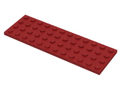 LEGO乐高3029零件件基础板4x12多色塑料拼插积木玩具儿童益智全新