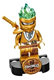 LEGO乐高njo710幻影忍者十周年限量版黄金赞塑料拼装积木玩具儿童