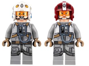 LEGO乐高sw882sw881星球大战人仔扩展宇宙沙漠战机驾驶员炮手全新