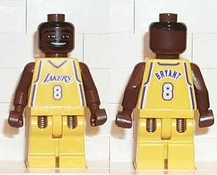 LEGO 乐高NBA 人仔 科比塑料拼装积木玩具男孩优惠价现货北京全新