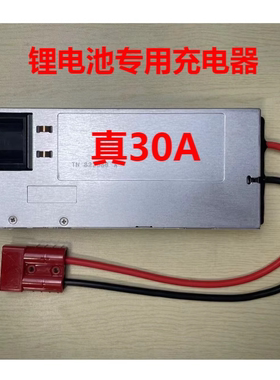 锂电池快速充电器大功率12v14.6v30A50A100A磷酸铁锂三元锂快充
