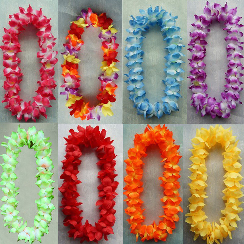 夏威夷草裙舞学生运动会开幕表演酒吧公司颁奖年会表彰沙滩颈花环